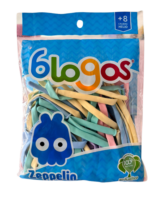 Bolsa de Globos Blogos No.270  Surtido Macarron