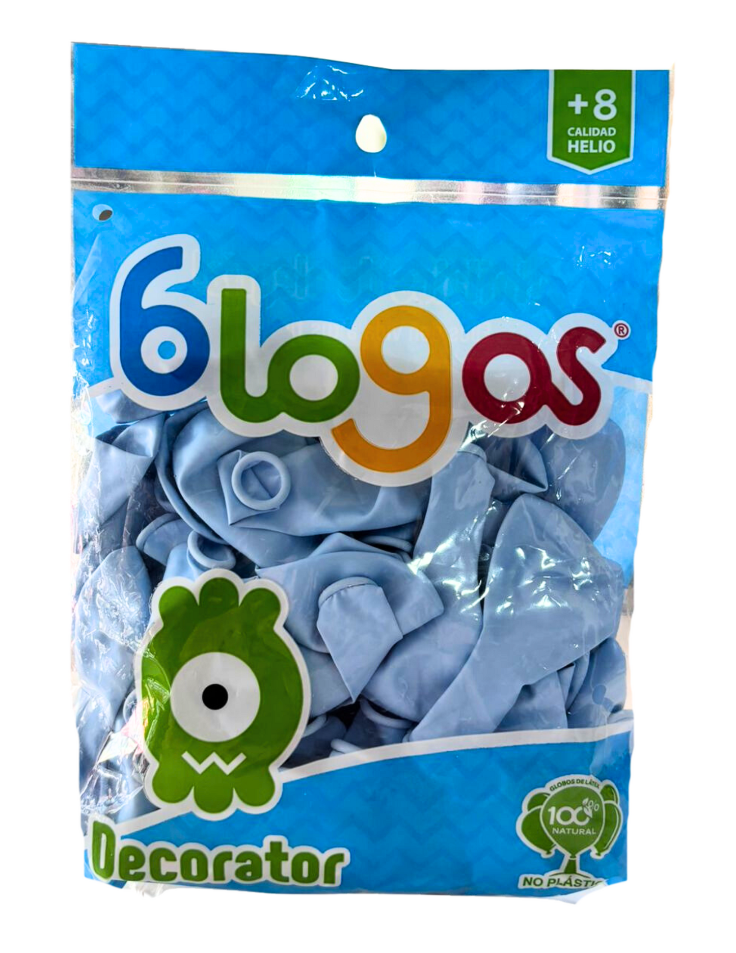 Bolsa de Globos Blogos No.9 Mora Azul Macarron