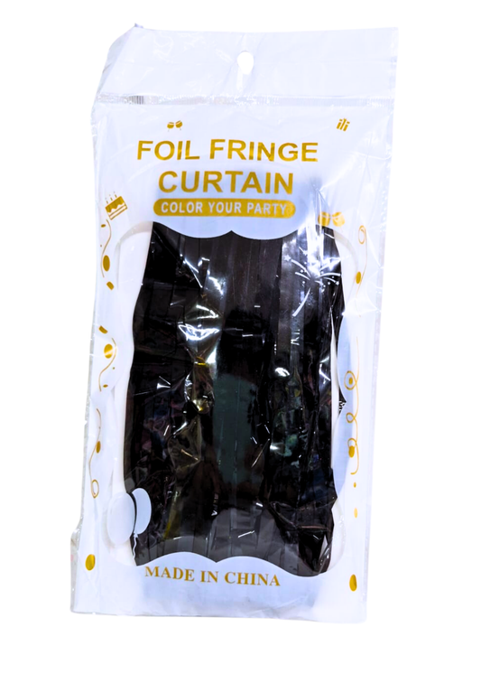 Cortina Color Solido Negro