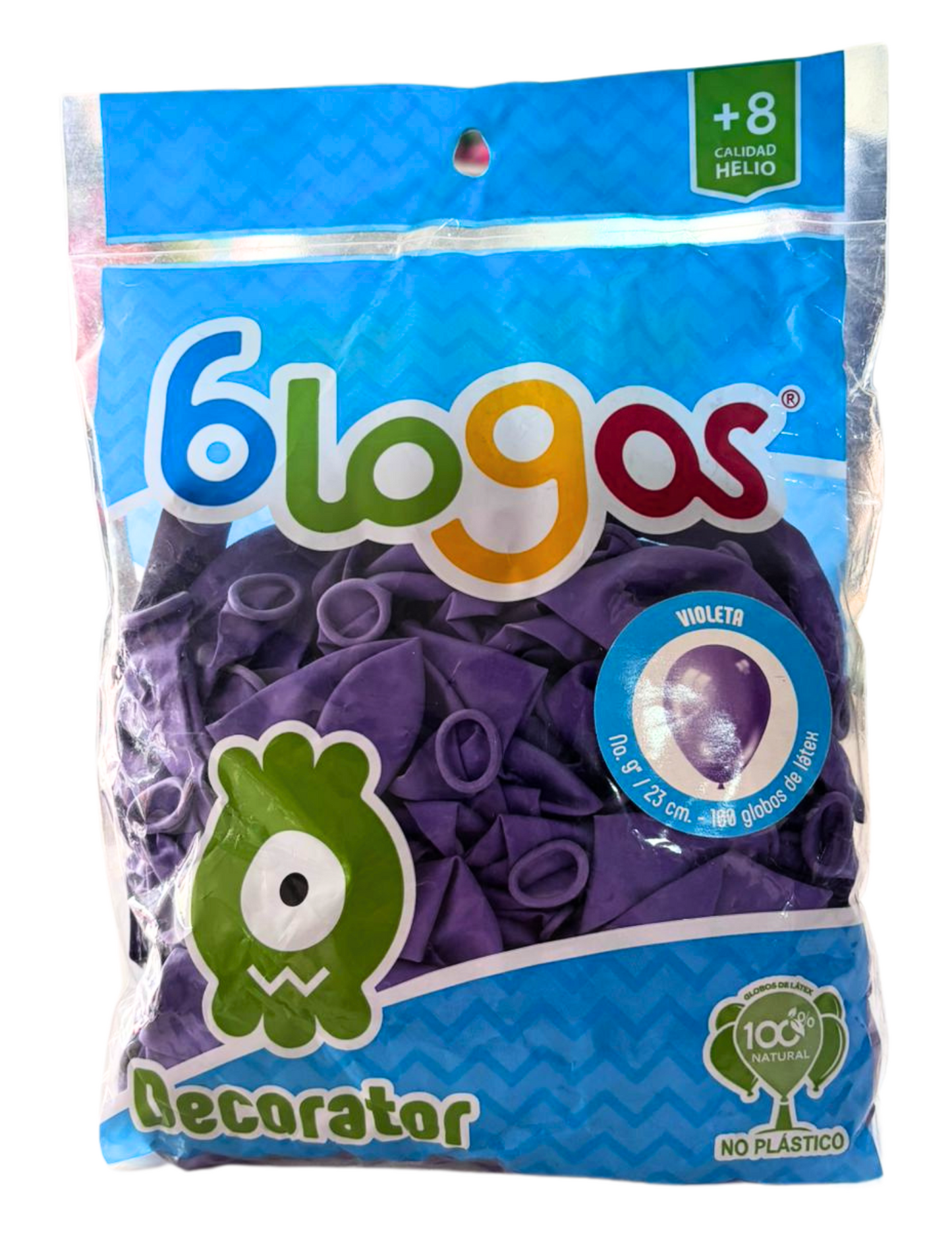 Bolsa de Globos Blogos No.9 Violeta