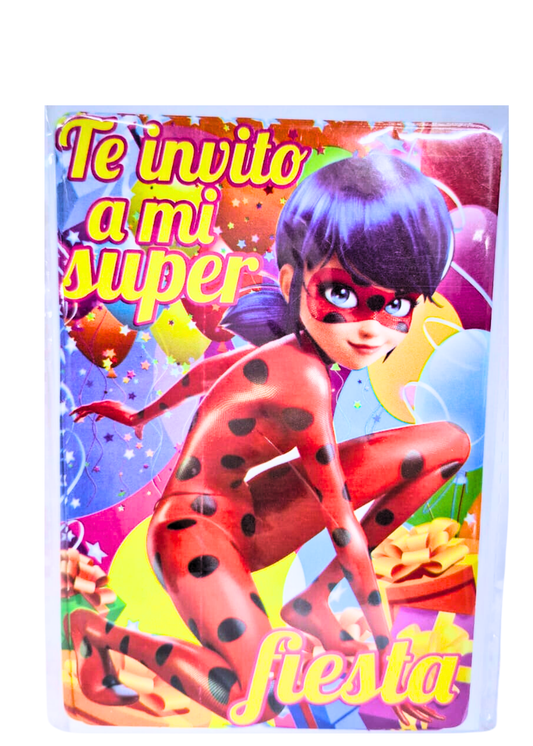 Invitacion miraculous