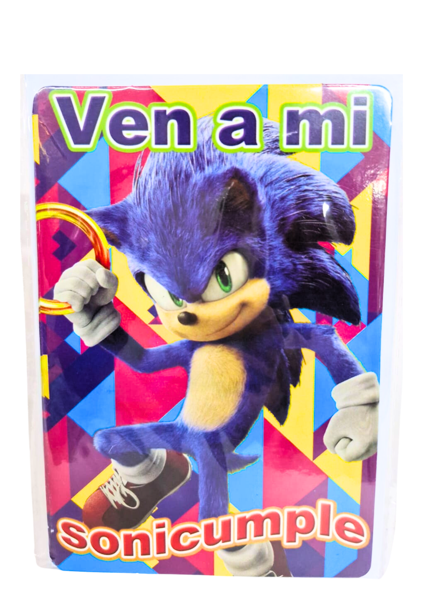 Invitacion Sonic