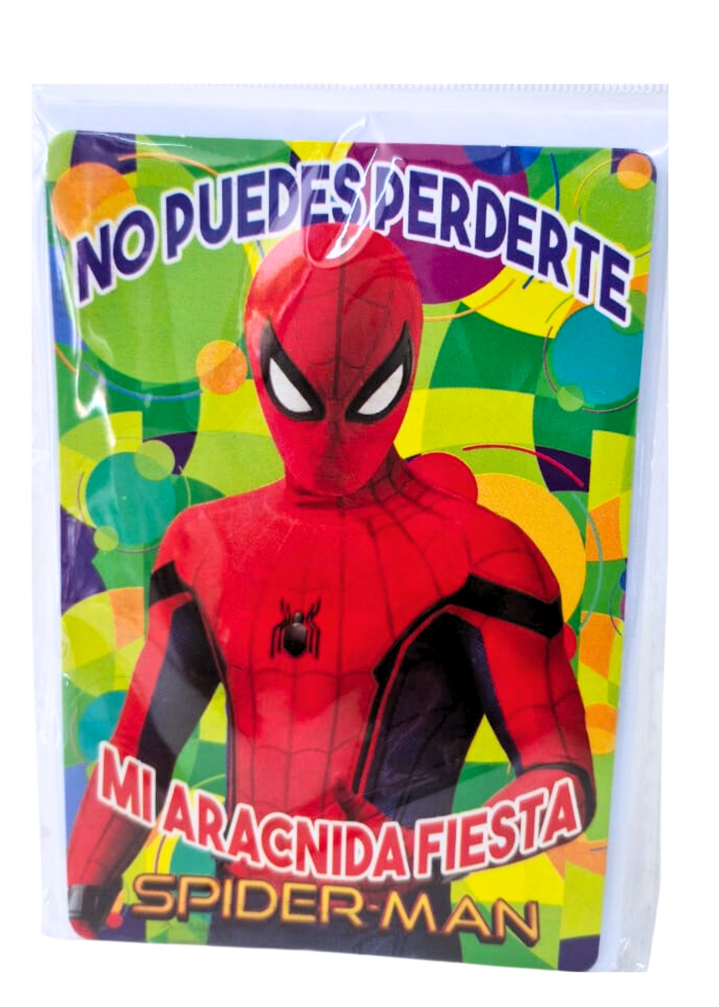 Invitacion Spider-man