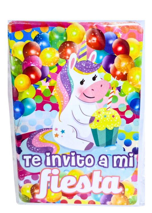 Invitacion Unicornio