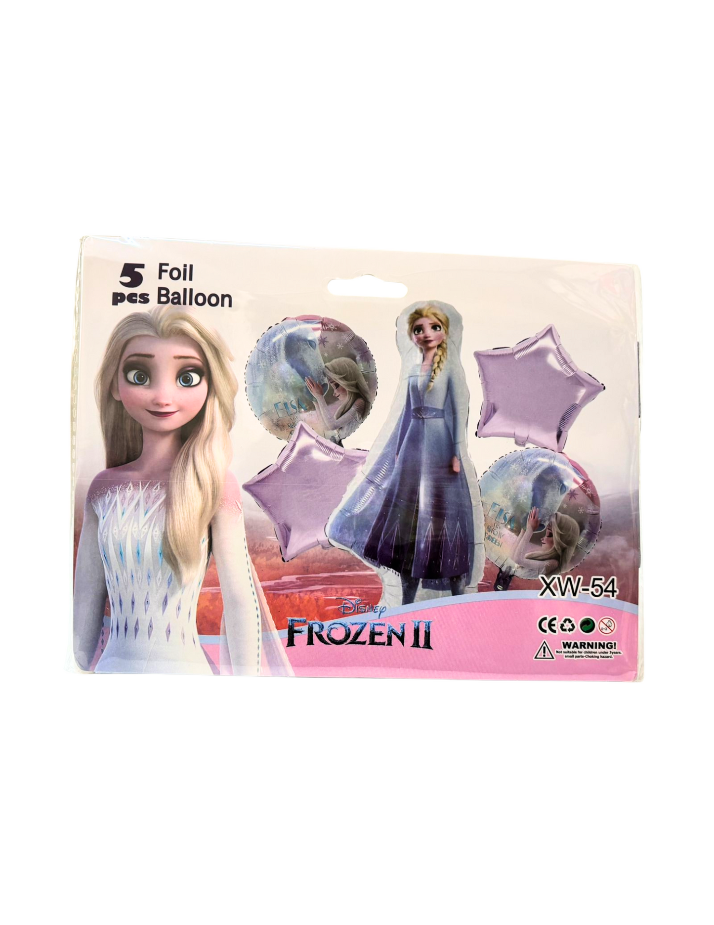 Set de Globos Metalicos 5pz Frozen II